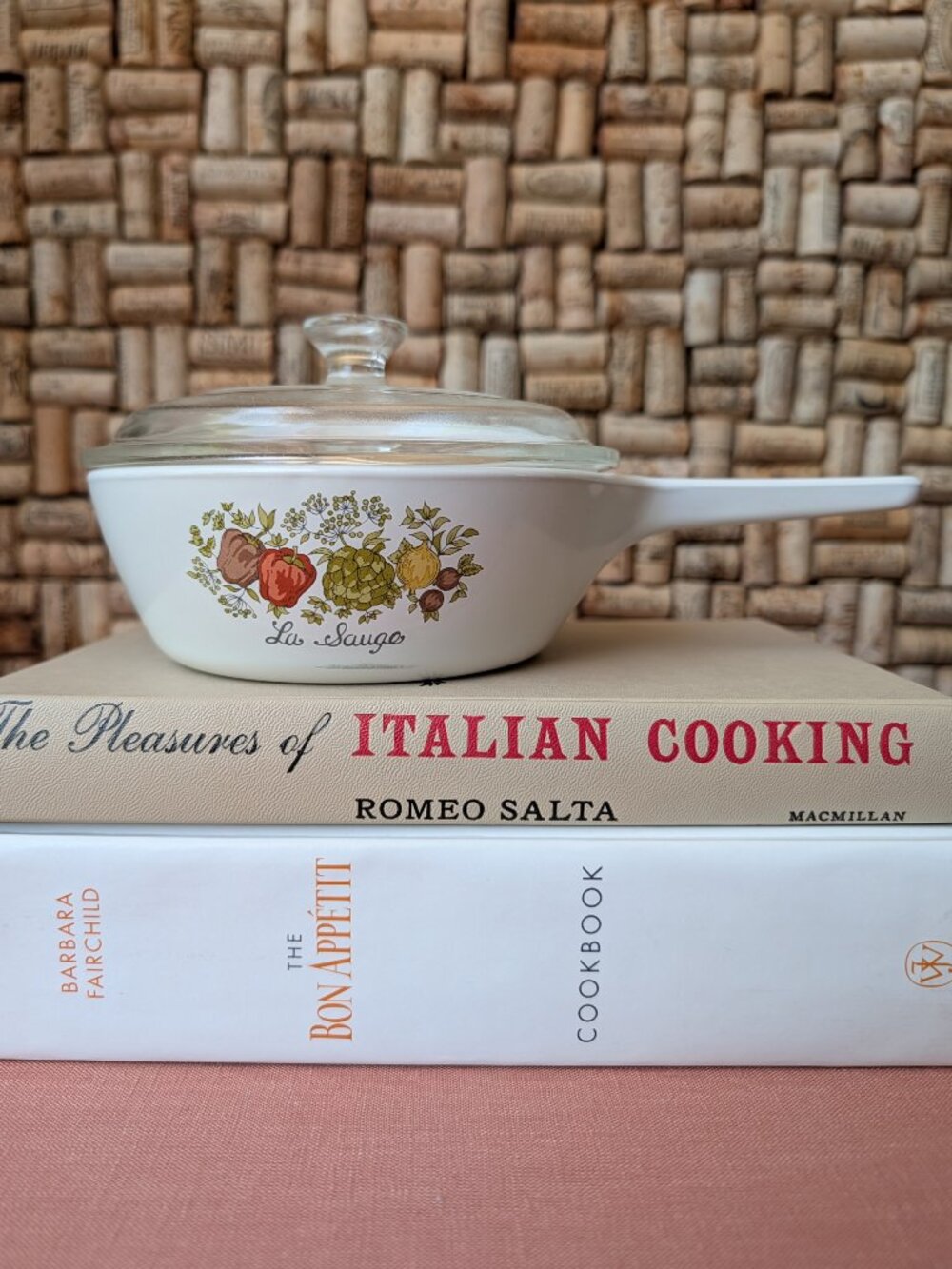 CorningWare Spice of Life P‑81‑B “La Sauge” Petite Pan with Lid